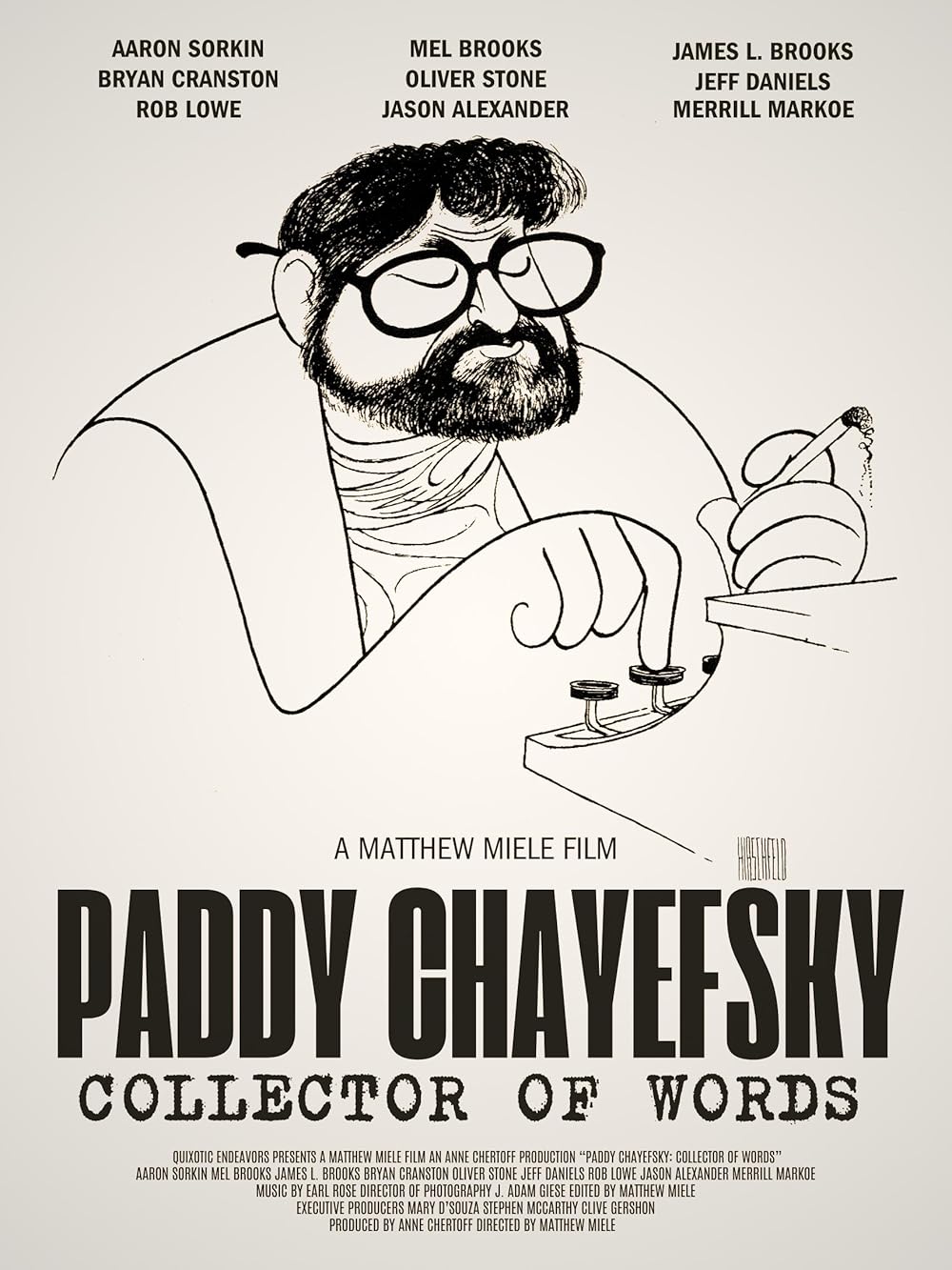 	Paddy Chayefsky: Collector of Words	